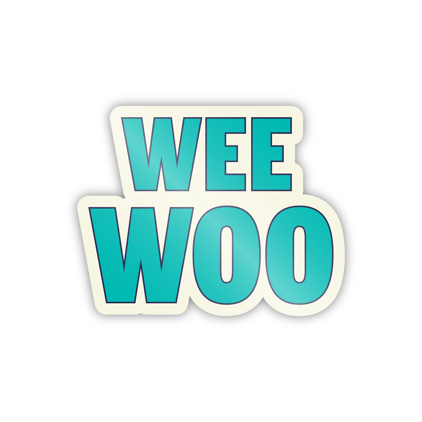 Wee Woo Sticker