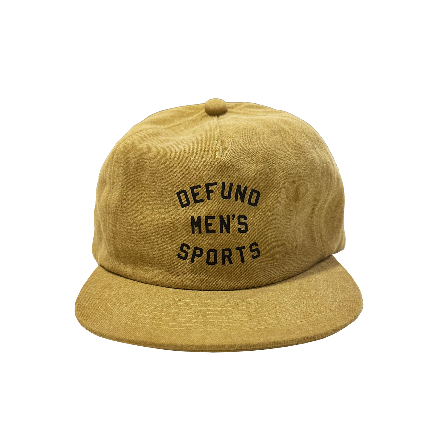 Defund Men's Sports Hat - Sun Gold