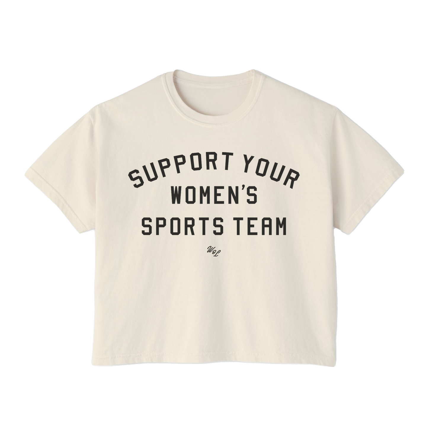 Support Your Women's Sports Team Tee