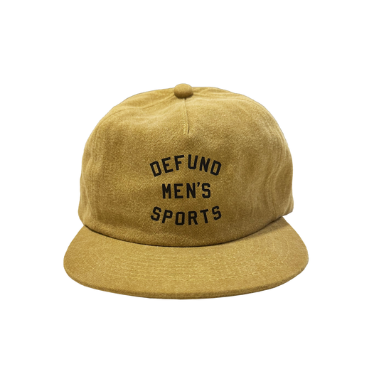 Defund Men's Sports Hat - Sun Gold