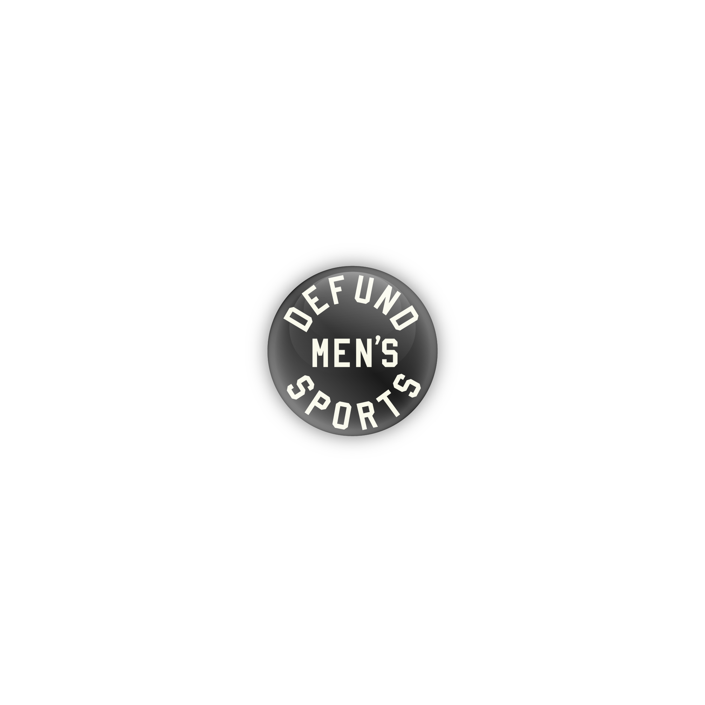 Defund Men's Sports Button - Black