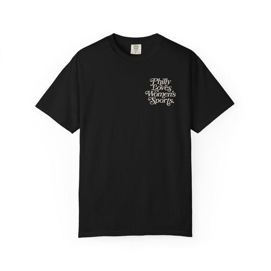 Philly Loves Women's Sports Tee - Black