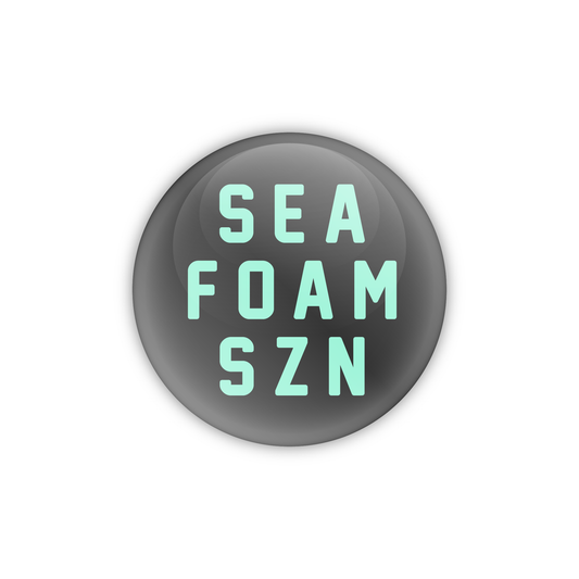 Seafoam Szn Button - Black