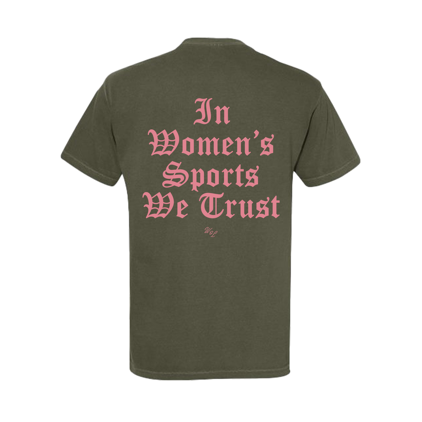 In Women's Sports We Trust Tee