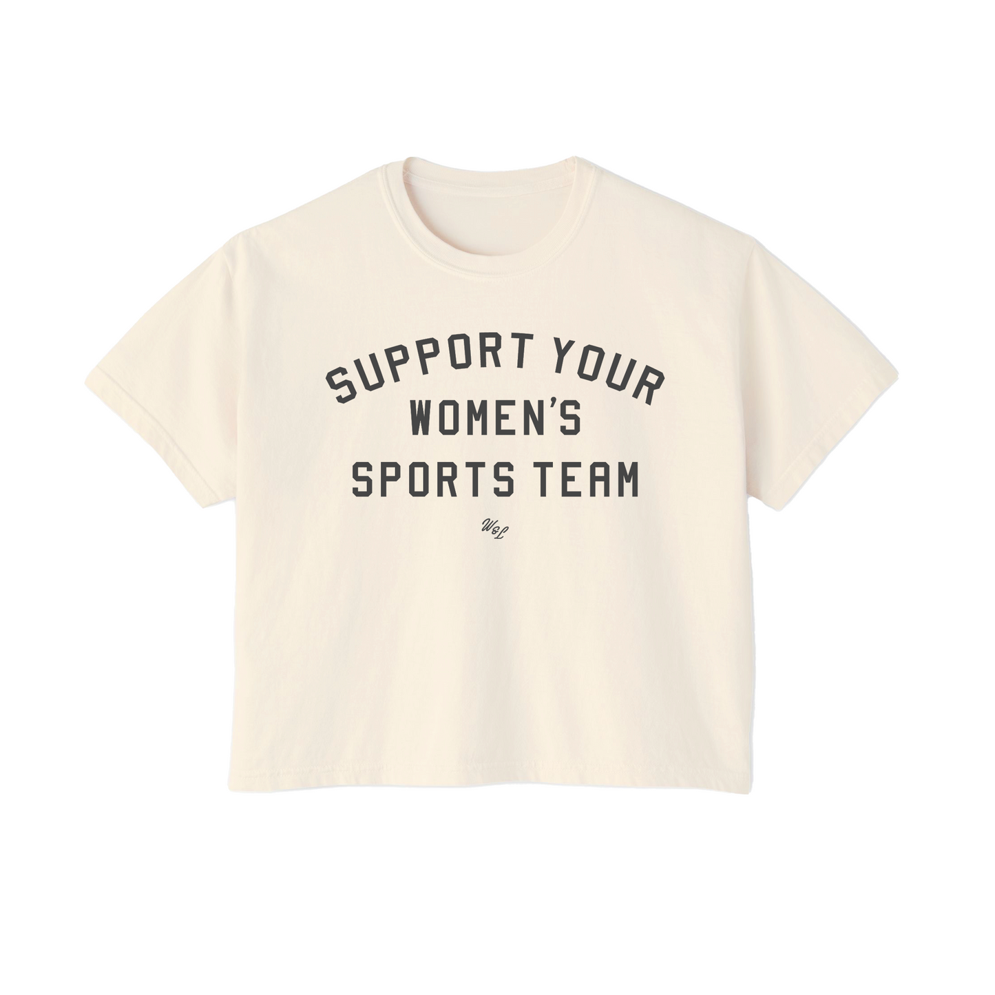 Support Your Women's Sports Team Tee