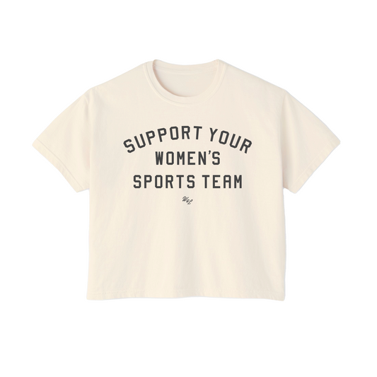 Support Your Women's Sports Team Tee