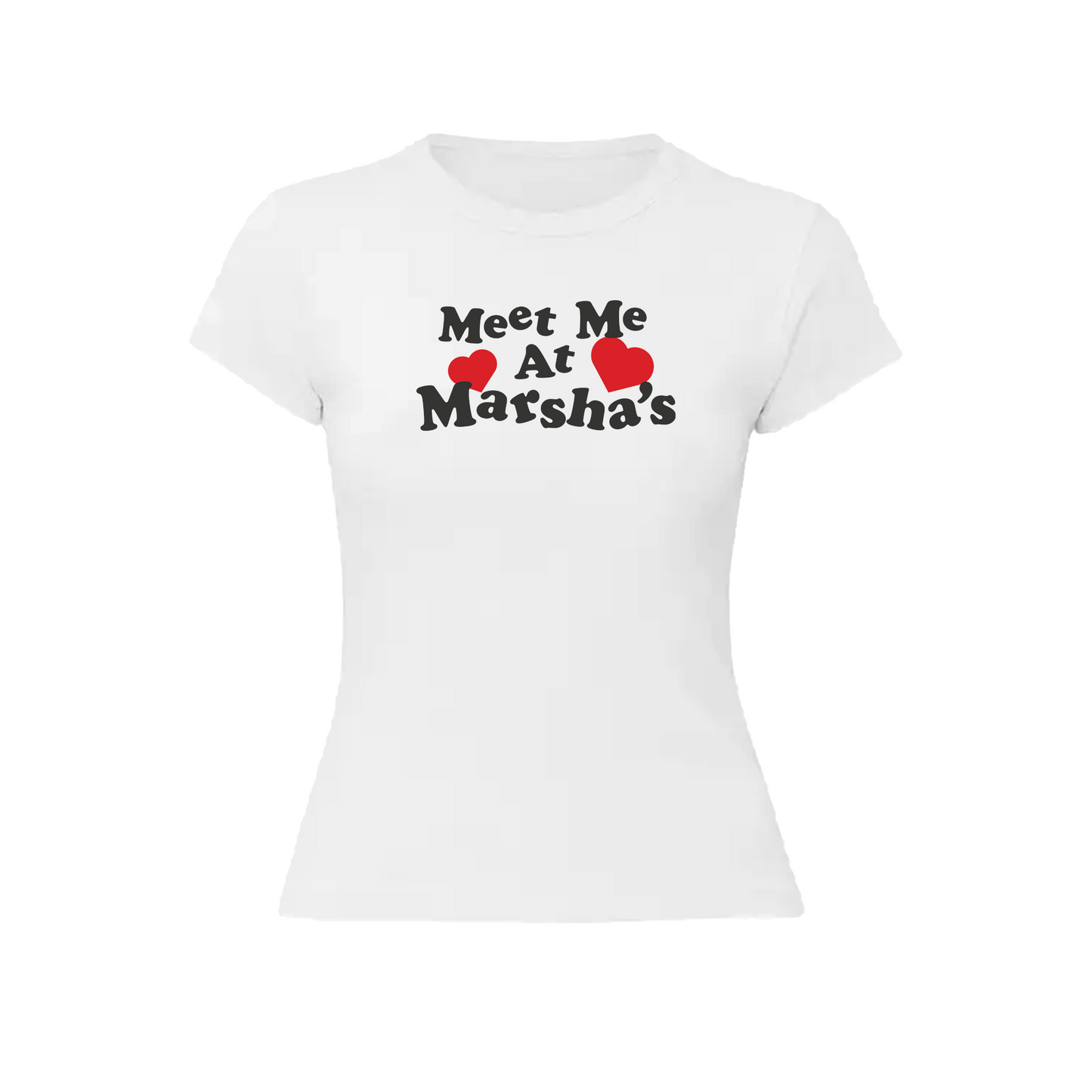 W&L x Marsha's: Meet Me at Marsha's Baby Tee